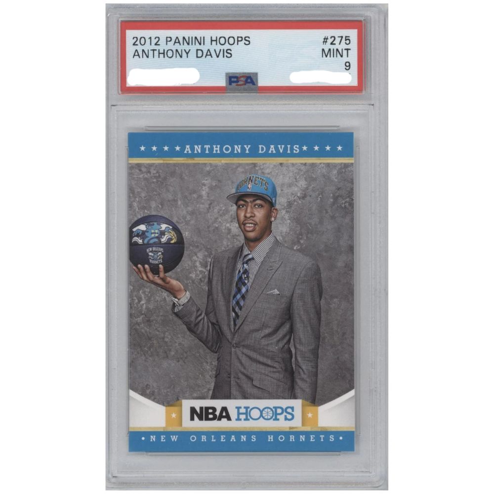 Official Anthony Davis Panini Hoops 2012 PSA 9 Rookie Card 275 Basketball Trading Card