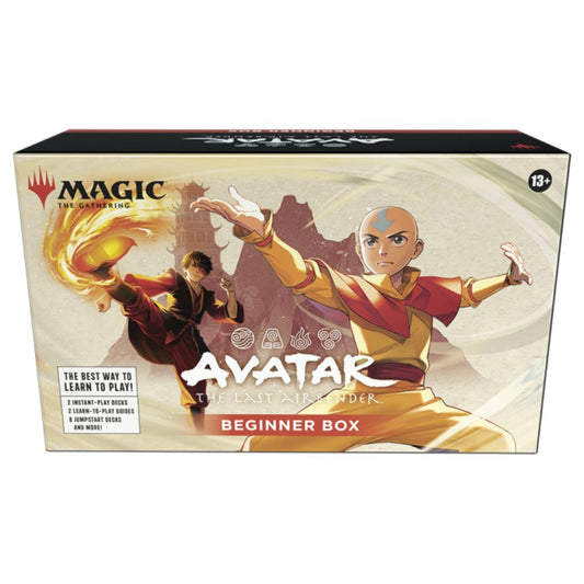 Official Magic TCG Beginner Box from Avatar The Last Airbender – Collectible Trading Card Game Set