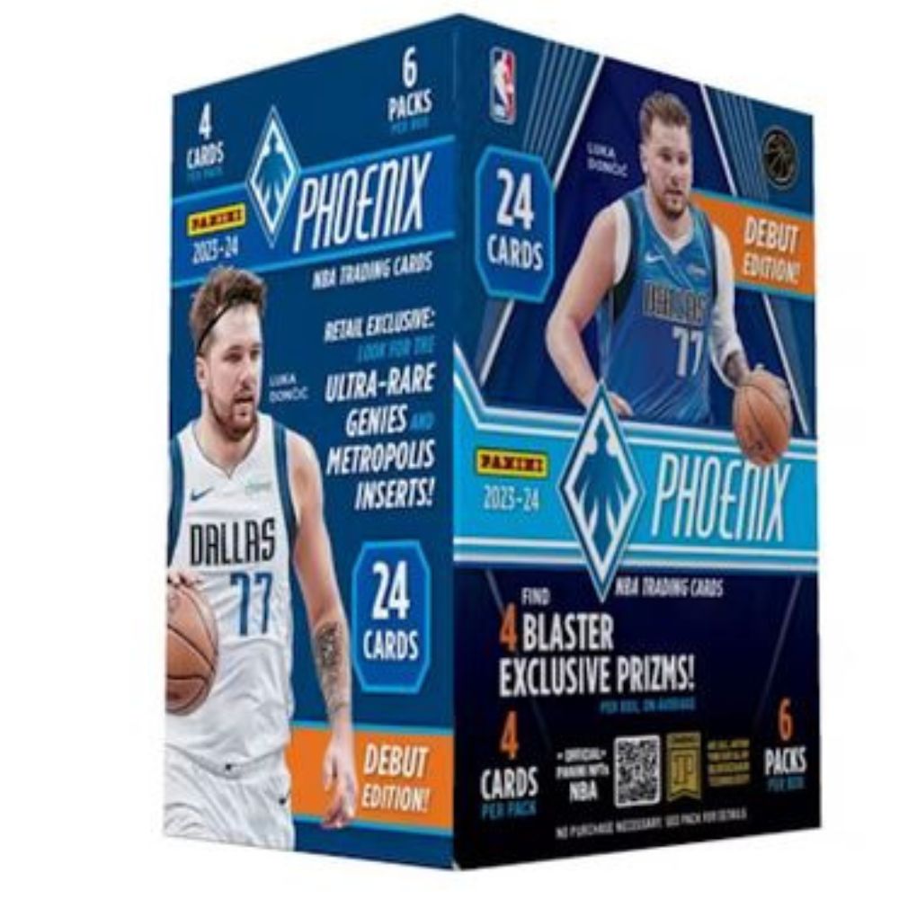 Official Panini Phoenix Basketball 2023/24 6 Pack Blaster Box – NBA Trading Cards