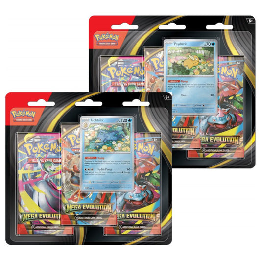 Official Pokémon TCG Blister Pack from ME01 Mega Evolution – Collectible Trading Card Game Blister