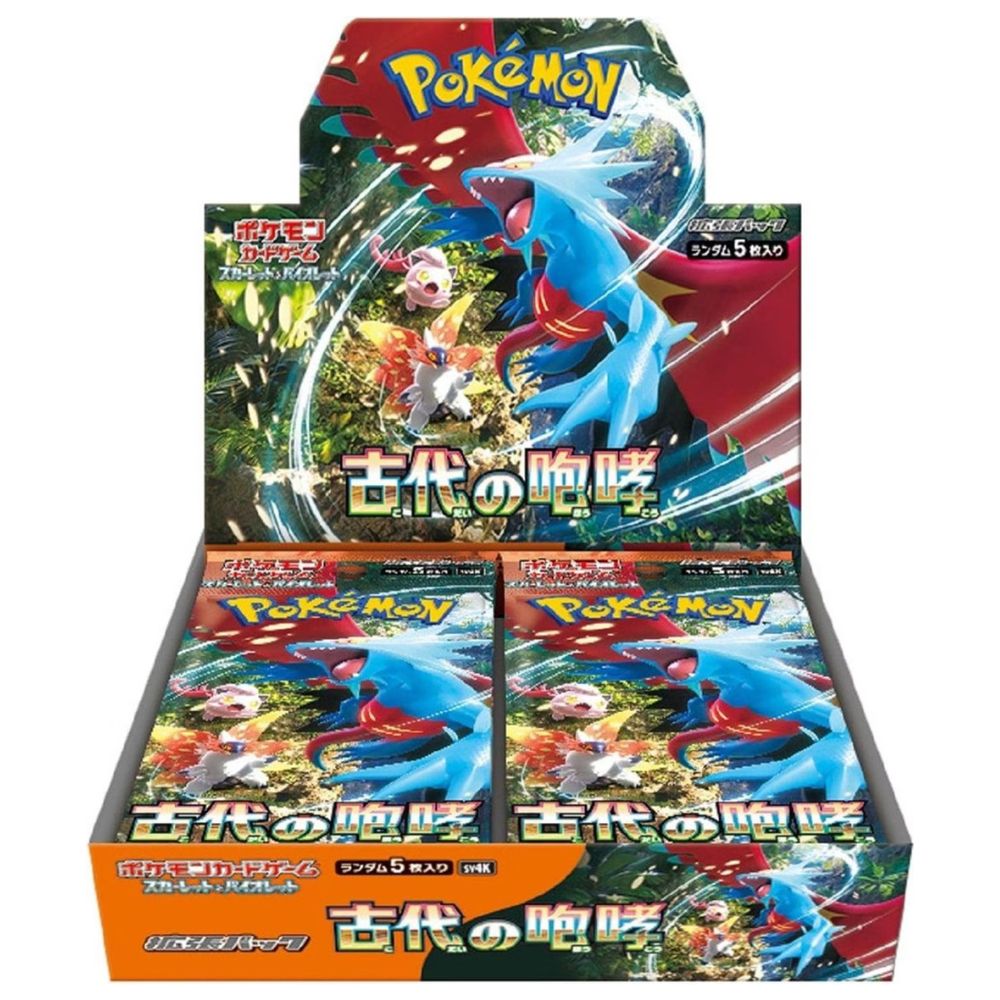 Official Pokémon TCG Booster Box from Ancient Roar – Collectible Trading Card Game Booster