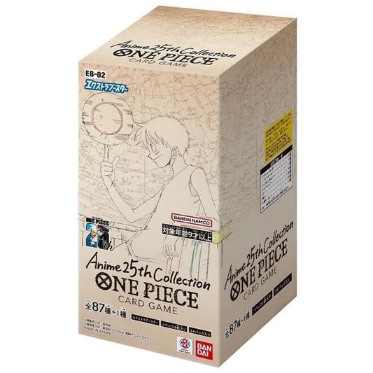 Official One Piece TCG Booster Box from Anime 25th Collection – Collectible Trading Card Game Booster Box