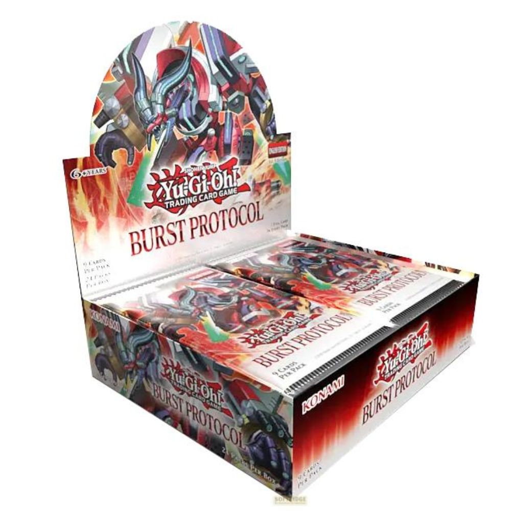 Official Yu Gi Oh TCG Booster Box from Burst Protocol – Collectible Trading Card Game Booster
