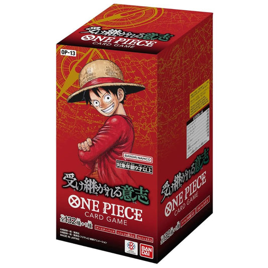  One Piece TCG Booster Box Carrying on His Will OP13 – Collectible Trading Card Game Booster Box Japanese