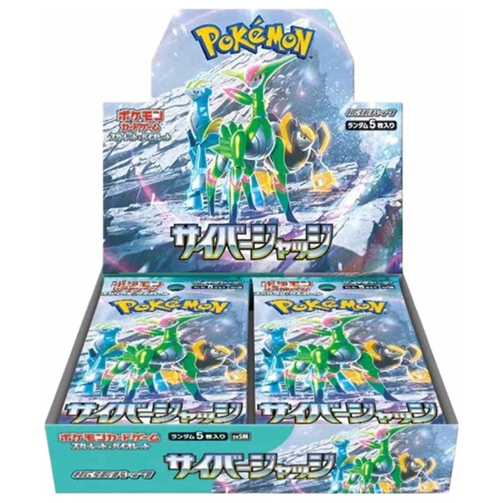 Official Japanese Pokémon TCG Scarlet & Violet Cyber Judge SV5M Booster Box