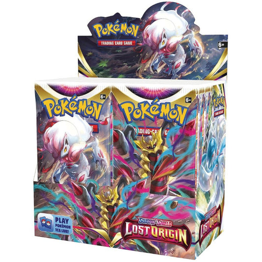 Official Pokémon TCG Booster Box from Lost Origin – Collectible Trading Card Game Booster