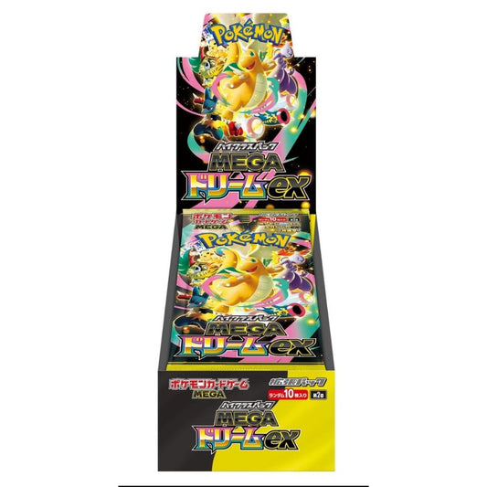 Official Pokémon TCG Booster Box from MEGA Dream ex – Collectible Trading Card Game Booster