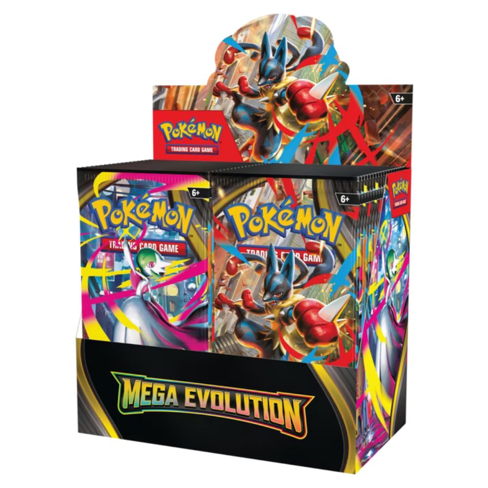 Official Pokémon TCG Booster Box from Mega Evolution – Collectible Trading Card Game Booster