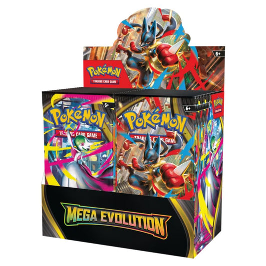 Official Pokémon TCG Booster Box from Mega Evolution – Collectible Trading Card Game Booster