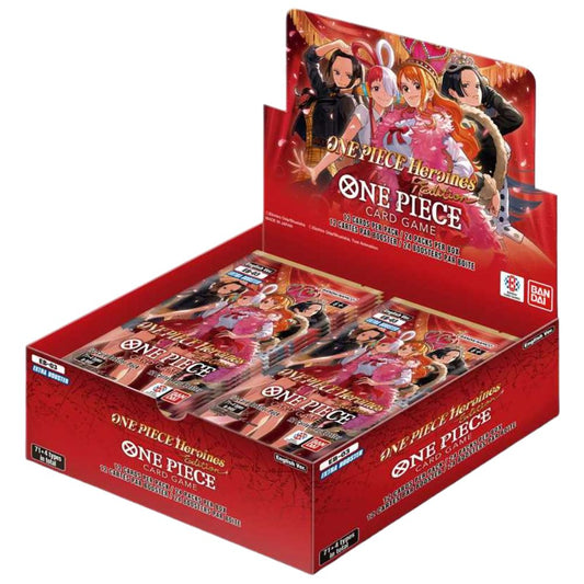 Official One Piece Card Game Booster Box One Piece Heroines Edition EB‑03 – Collectible Trading Card Game Booster