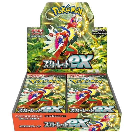 Official Pokémon TCG Booster Box from Scarlet ex – Collectible Trading Card Game Booster