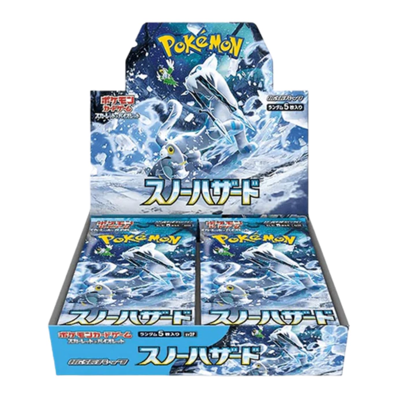 Official Pokémon TCG Booster Box from Snow Hazard – Collectible Trading Card Game Booster