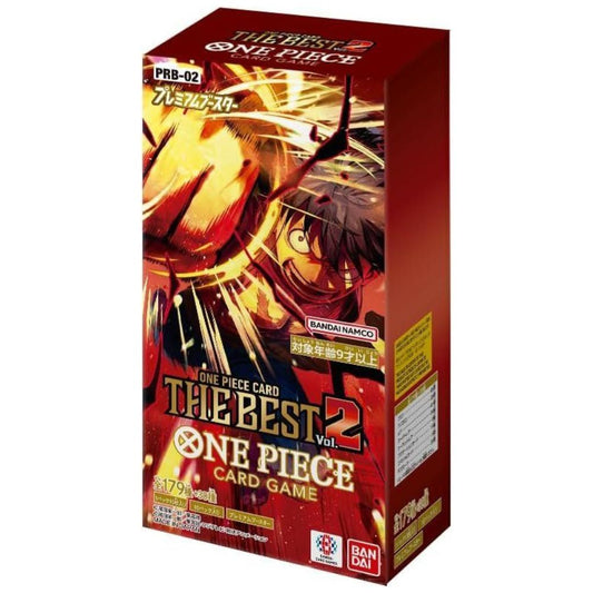 Official One Piece TCG Booster Box The Best Vol 2 PRB02 – Collectible Trading Card Game Booster Box