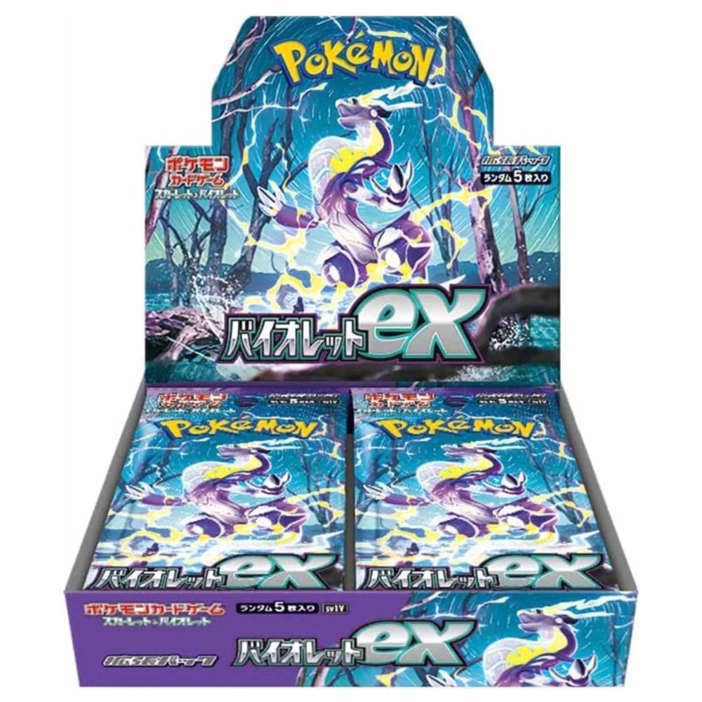 Official Japanese Pokémon TCG Violet ex SV1V Booster Box