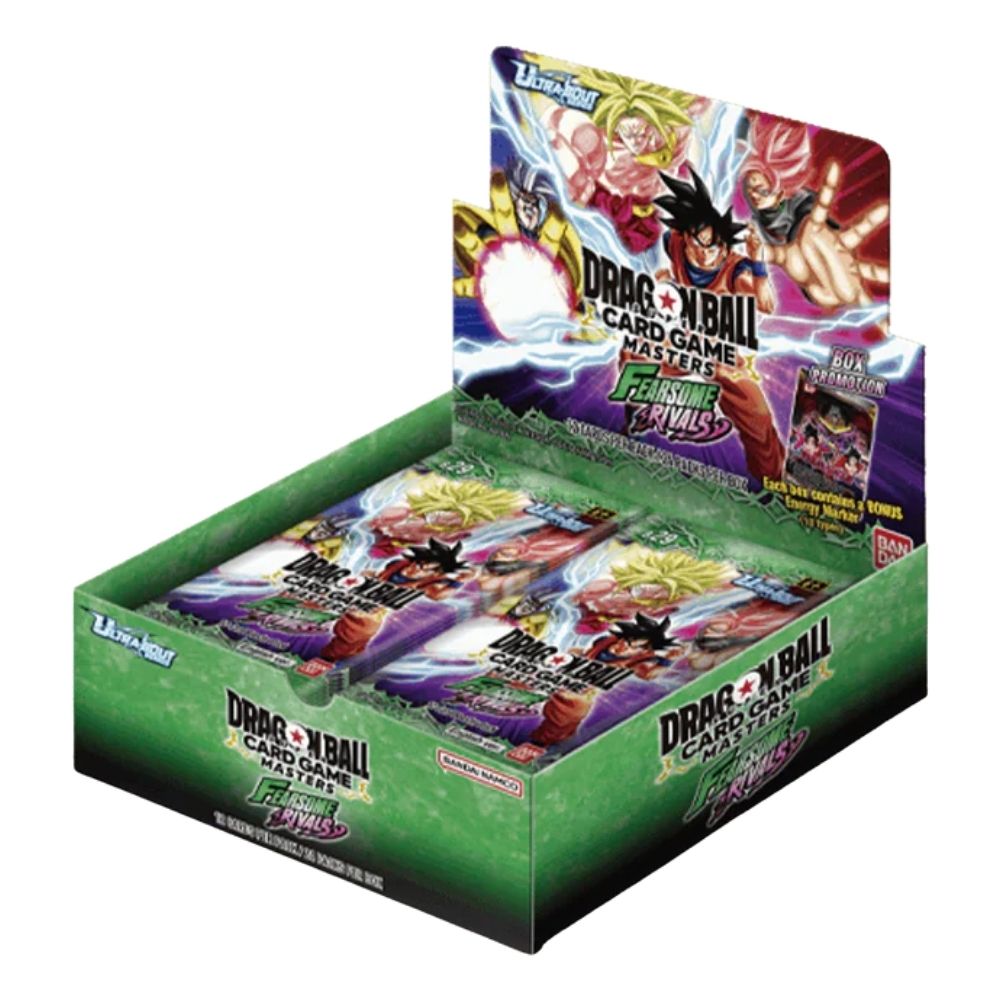 Official Dragon Ball Super TCG Booster Display from Ultra Bout Series 02 Fearsome Rivals – Collectible Trading Card Game Booster