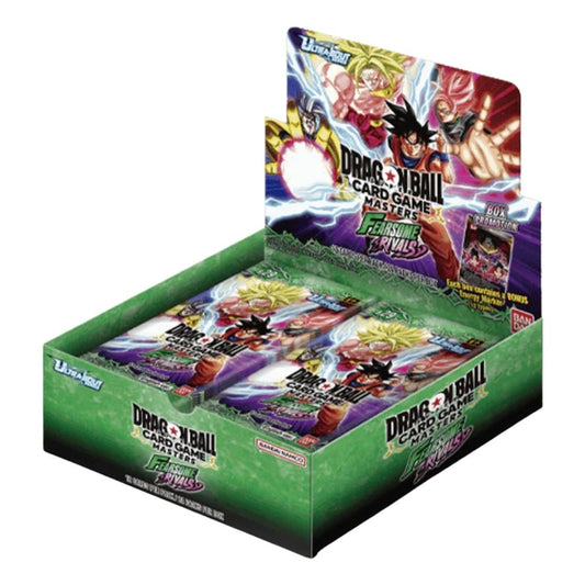 Official Dragon Ball Super TCG Booster Display from Ultra Bout Series 02 Fearsome Rivals – Collectible Trading Card Game Booster