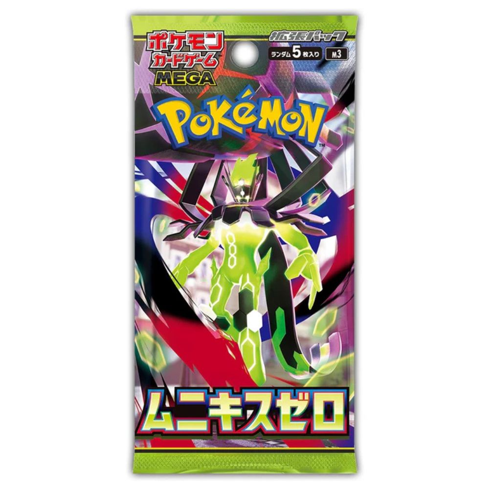 Official Pokémon TCG M3 Munikis Zero Booster Japanese Trading Card Game Booster