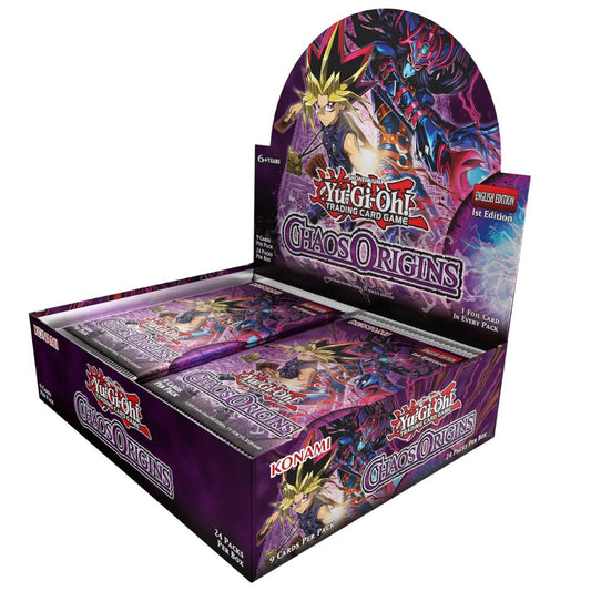 Sealed Yu Gi Oh Chaos Origins Booster Box CORI English edition