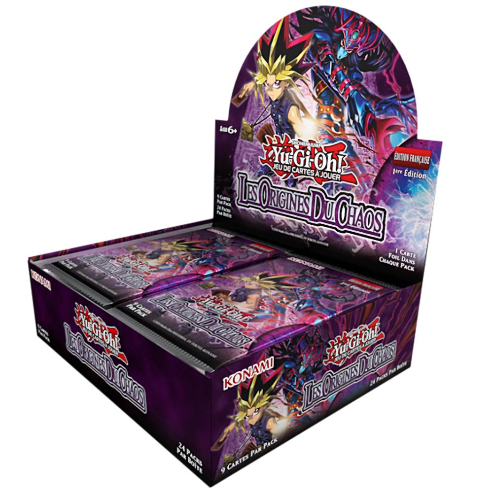 Sealed Yu Gi Oh Chaos Origins Booster Box CORI French edition