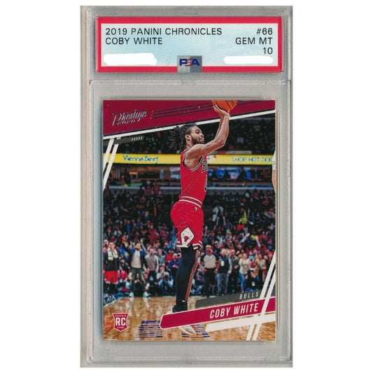 Official Basketball Card Coby White Chronicles Prestige 2019 PSA 10 – Collectible Trading Card