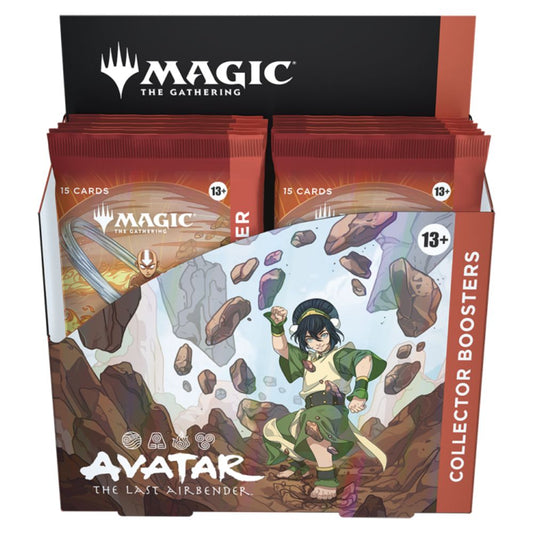 Official Magic TCG Collector Booster Box from Avatar The Last Airbender – Collectible Trading Card Game Box
