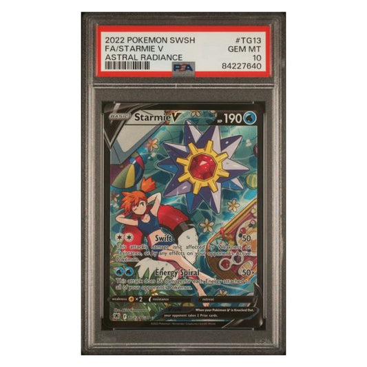 Starmie V Astral Radiance TG13/TG30 - PSA 10 Gem Mint Pokémon Sword & Shield