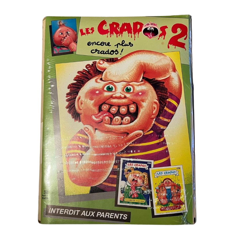 Les Crados 2 : Album Encore Plus Crados + Autocollants Scellés