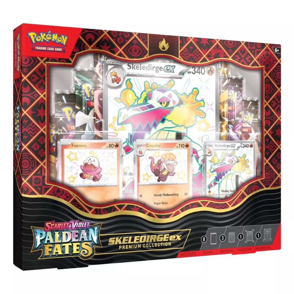 Paldean Fates Skeledirge ex Premium Collection - DE