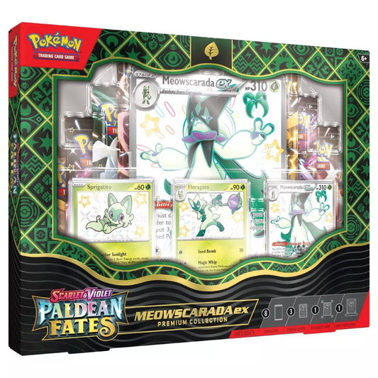 Paldean Fates Meowscarada ex Premium Collection - FR