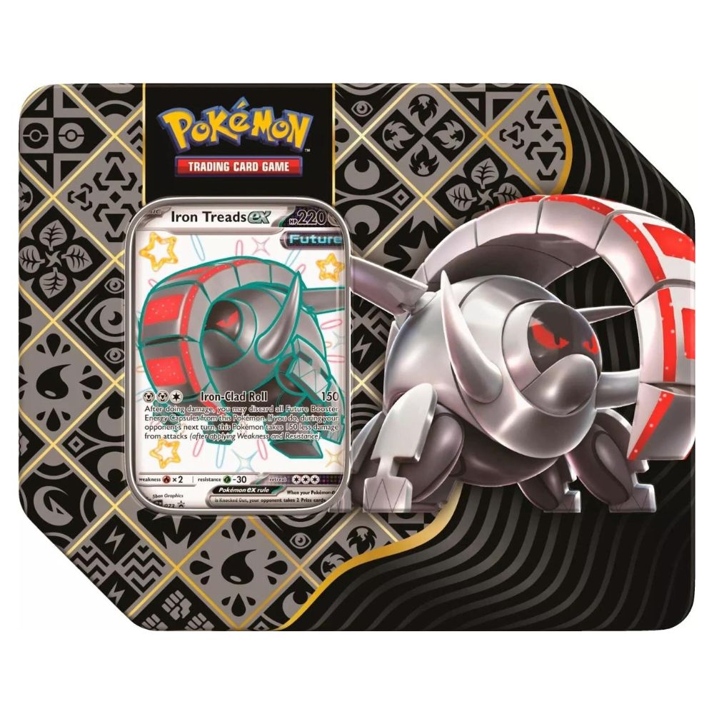 Paldean Fates Iron Treads EX Tin – Pokémon vorbestellen