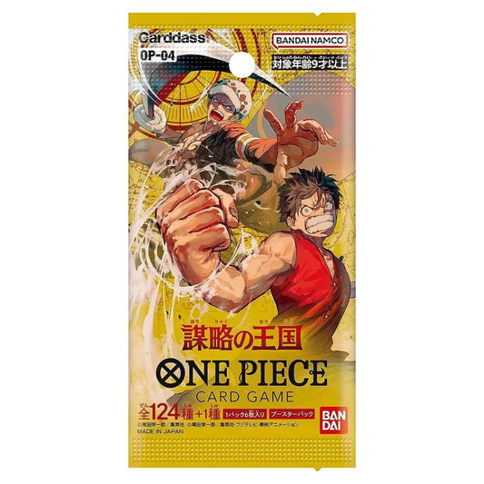 Kingdoms of Intrigue Booster One Piece TCG OP04 Japanese