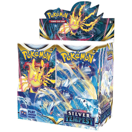 Silver Tempest Booster Box Schwert und Schild Englisch 