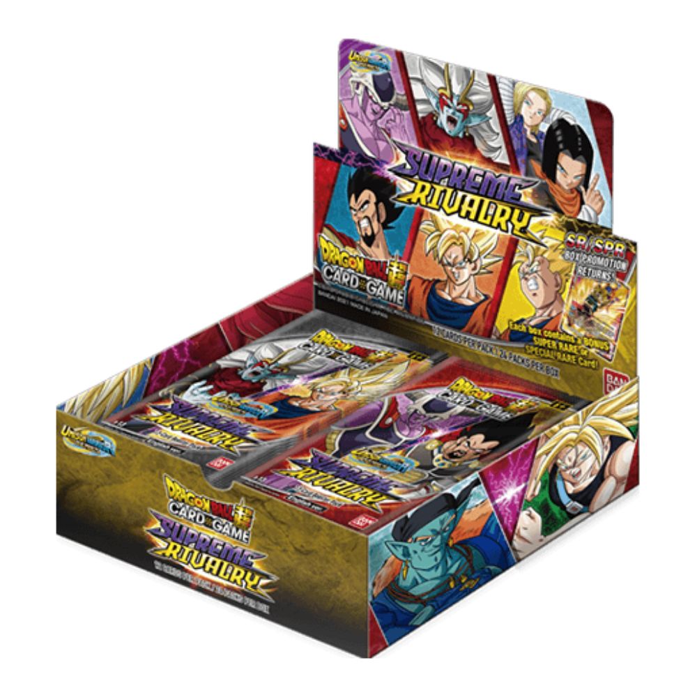 Dragon Ball Super Supreme Rivalry Booster Box DBS-B13 : Déclenchez des batailles épiques avec 292 cartes uniques