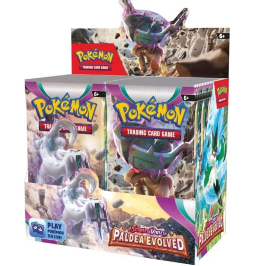 Pokémon-Sammelkartenspiel: Scarlet &amp; Violet – Paldea Evolved Booster Box Englisch