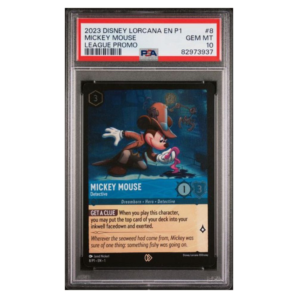 Mickey Mouse Detective League Promo PSA 10 2023