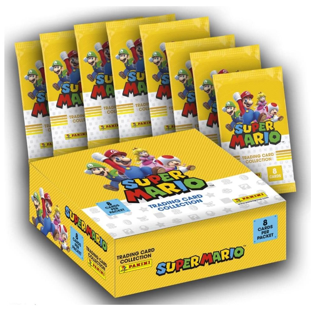 Panini 2022 Super Mario Trading Card Collection - Dive into the Iconic World