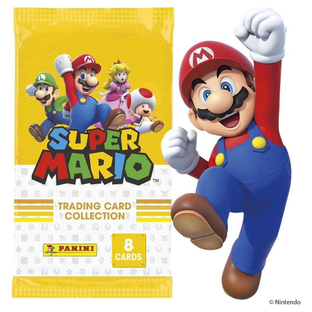 Panini 2022 Super Mario Trading Card Collection - Plongez dans le monde emblématique