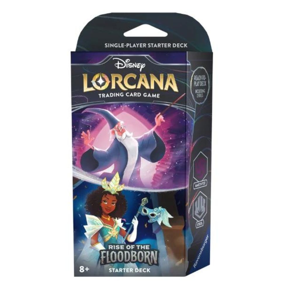 Disney Lorcana Starter Deck Rise of the Floodborn Améthyste/Acier