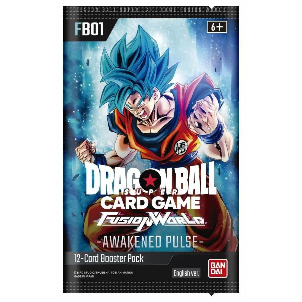 Official Dragon Ball Super Card Game Fusion World TCG Booster Pack from Awakened Pulse – Collectible Trading Card Game Booster
