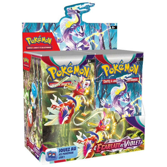 Boîte de 36 boosters Pokémon Écarlate et Violet SV01 en français