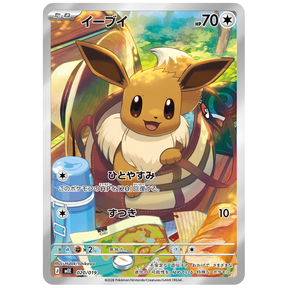 Eevee ex Starter Set Promo card Pokémon 