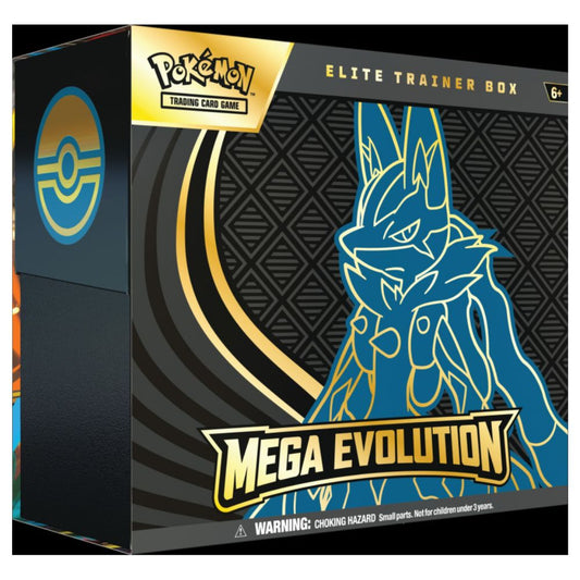 Official Pokémon TCG Elite Trainer Box from Mega Evolution – Collectible Trading Card Game Booster