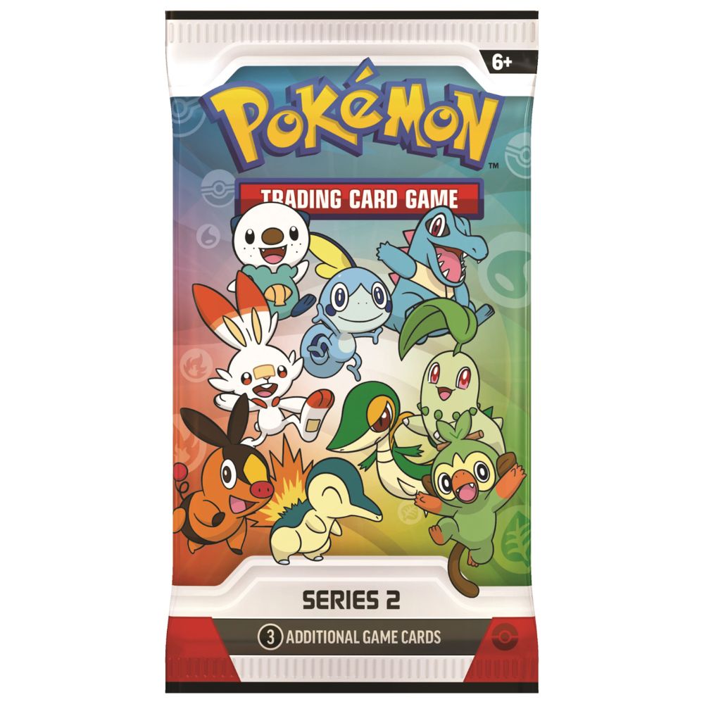 Exclusive IR First Partner booster pack from Pokemon First Partner Illustration Collection 2