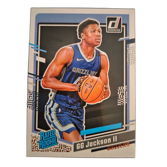 Front of GG Jackson II 2023-24 Panini Donruss rookie card #232 in Near Mint condition
