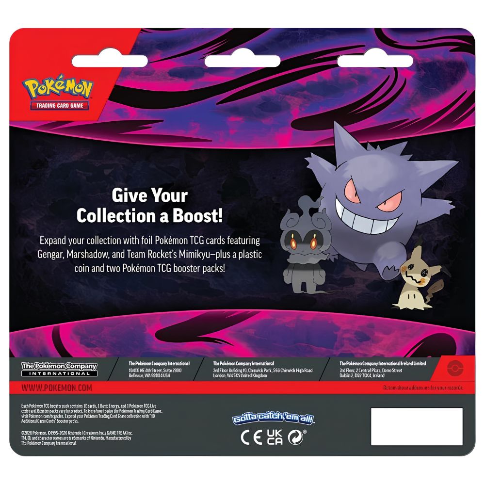 Gengar Enhanced 2 Pack Blister 2026 Pokemon
