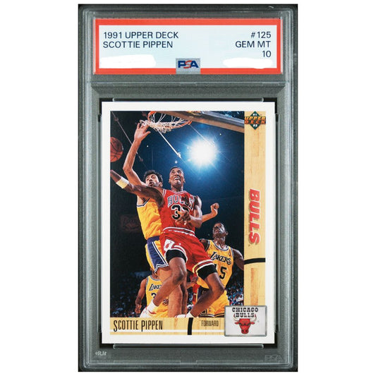 Official Basketball TCG Graded Card from 1991 Upper Deck – Collectible Trading Card Game Booster