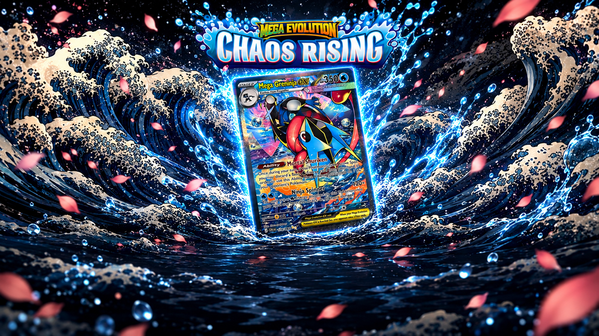 Mega Evolution Chaos Rising Pokémon TCG - Preorder Booster Boxes and ETBs Available at Card Treasure