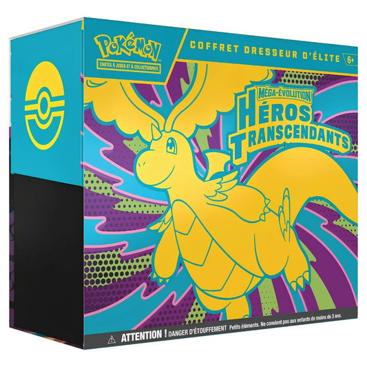 Pokemon Scarlet and Violet Heros Transcendants Elite Trainer Box French