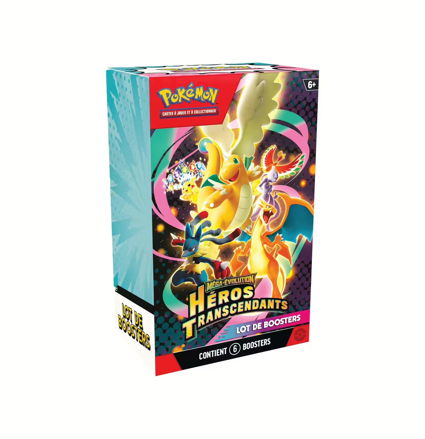 Booster Bundle Pokémon Héros Transcendants ME02.5 français avec 6 boosters