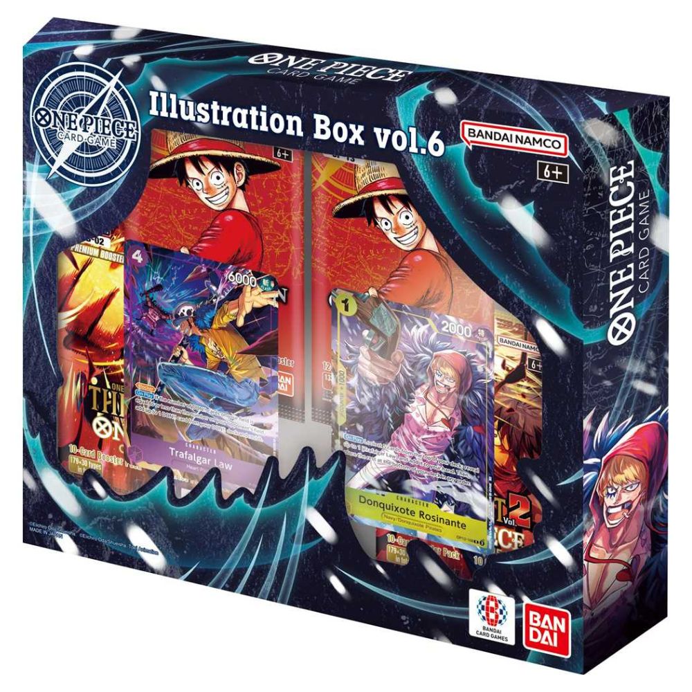 Official ONE PIECE CARD GAME Illustration Box IB‑06 – Collectible Trading Card Game Box